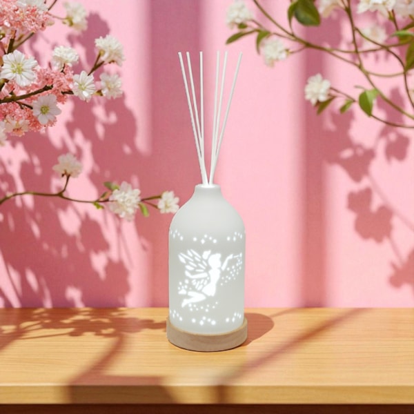 LED Ceramic Reed Diffuser Fairy 19cm LED Ceramic Reed Diffuser Fairy 19cm