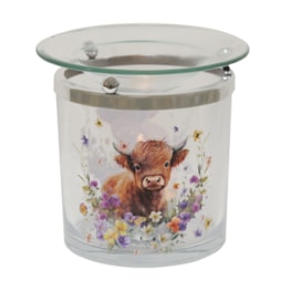 Tealight Wax Melter Highland Cow 10cm