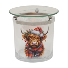 Festive Highland Cow Melter 10cm Festive Highland Cow Melter 10cm