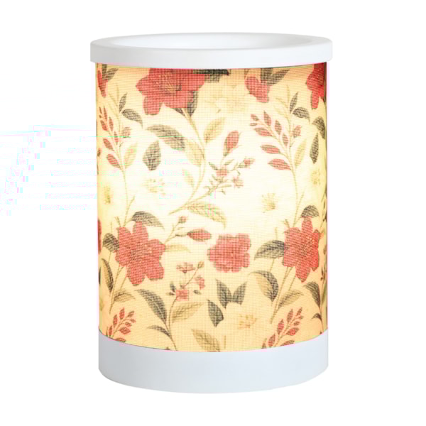 Electric Melter Red Floral 15cm
