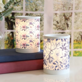 Electric Melter Blue&White Floral 15cm