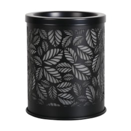 Electric Melter Leaves Black 13cm