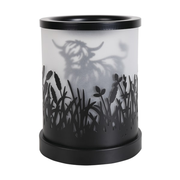 Electric Melter Highland Cow Black 15cm