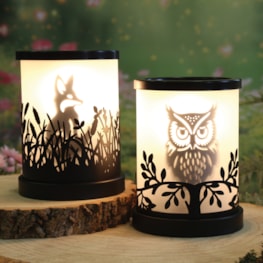 Electric Melter Owl Black 15cm