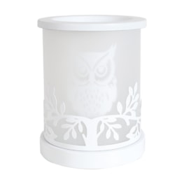 Electric Melter Owl White 15cm