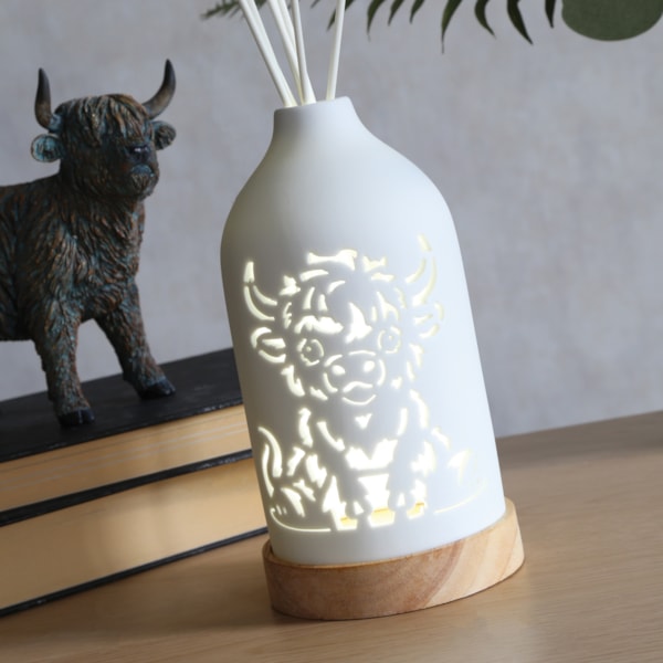 LED Ceramic Reed Diffuser Highland 19cm