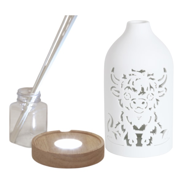 LED Ceramic Reed Diffuser Highland 19cm