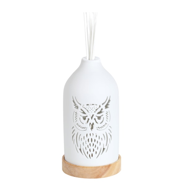 LED Ceramic Reed Diffuser Owl 19cm LED Ceramic Reed Diffuser Owl 19cm