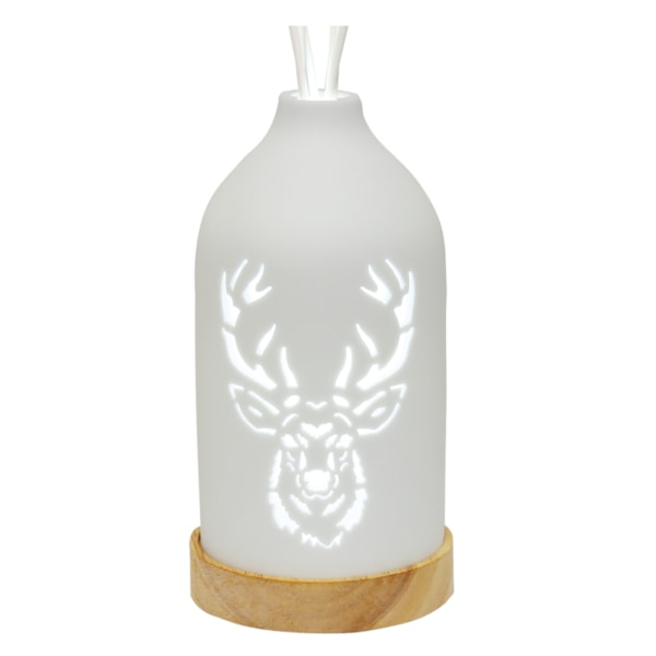 LED Ceramic Reed Diffuser Stag 19cm LED Ceramic Reed Diffuser Stag 19cm