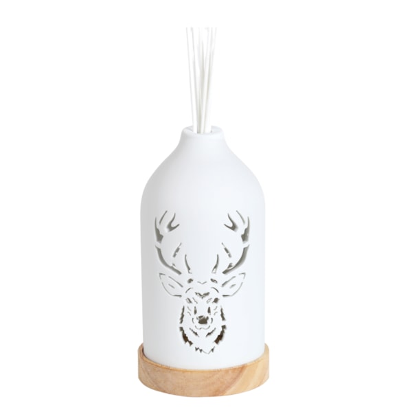 LED Ceramic Reed Diffuser Stag 19cm