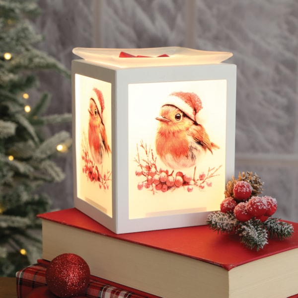 Electric Melter Christmas Robin 14cm Electric Melter Christmas Robin 14cm