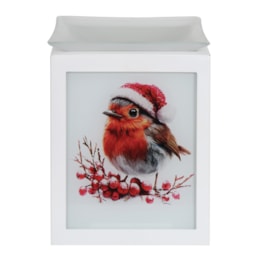 Elec Melter Xmas Robin 14cm