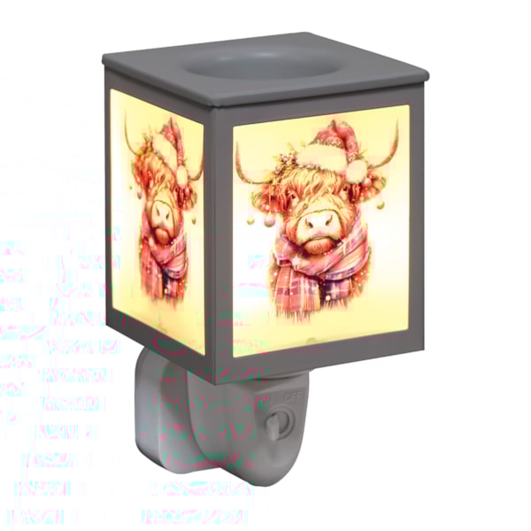 Plug In Xmas Highland 14cm