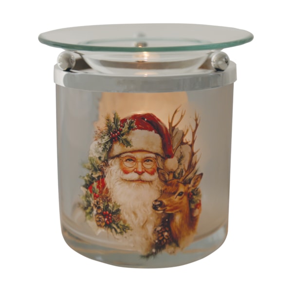 Tealight Wax Melter Father Christmas 10cm Tealight Wax Melter Father Christmas 10cm