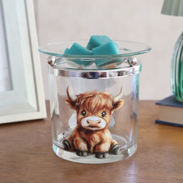 Tealight Wax Melter Highland Calf 10cm Tealight Wax Melter Highland Calf 10cm