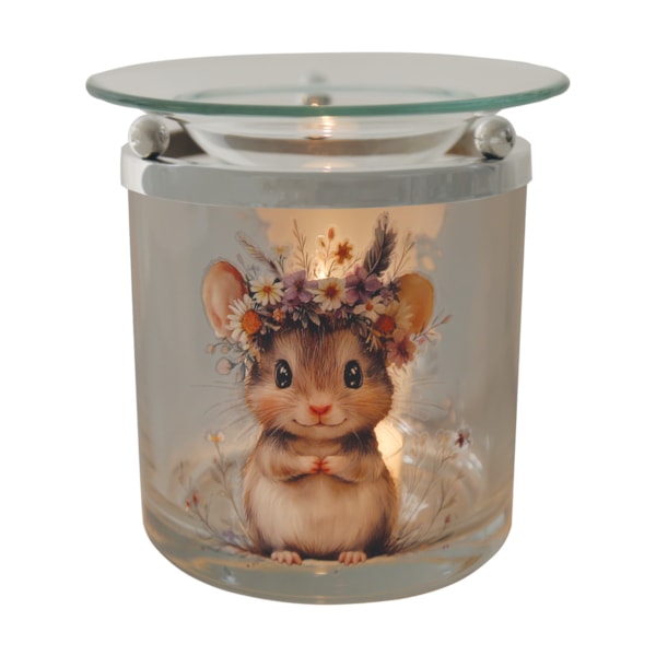 Tealight Wax Melter Mouse 10cm