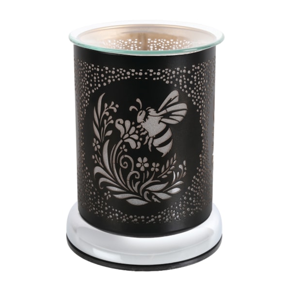 Electric Wax Melter Touch - Black Silhouette Bee 17cm