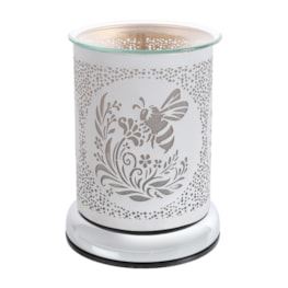 Electric Wax Melter Touch - White Silhouette Bee 17cm Electric Wax Melter Touch - White Silhouette Bee 17cm