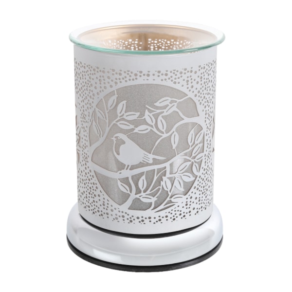 Electric Wax Melter Touch - White Silhouette Bird 17cm Electric Wax Melter Touch - White Silhouette Bird 17cm