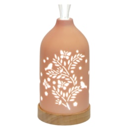 LED Ceramic Diffuser Bird Pink 19cm