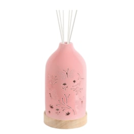 LED Ceramic Diffuser Butterfly Pink 19cm