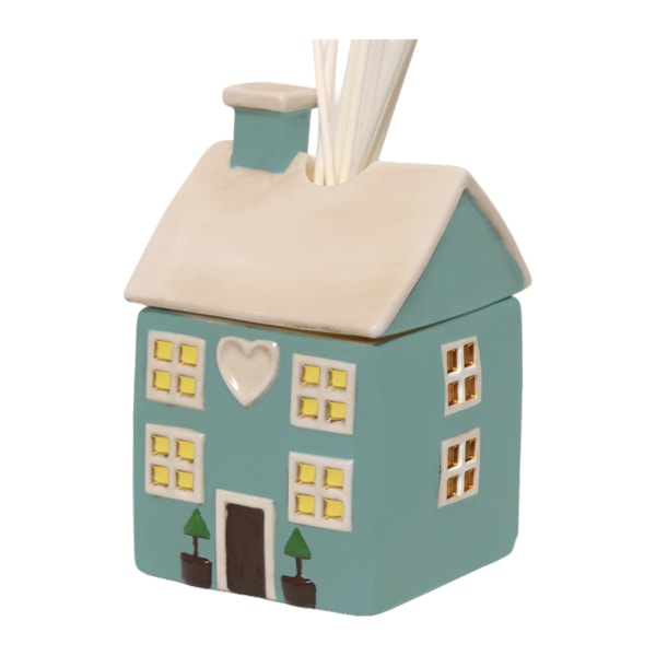 LED Blue Country Cottage Reed Diffuser