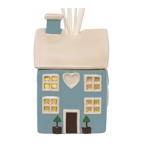 LED Blue Country Cottage Reed Diffuser