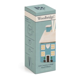 LED Blue Country Cottage Reed Diffuser