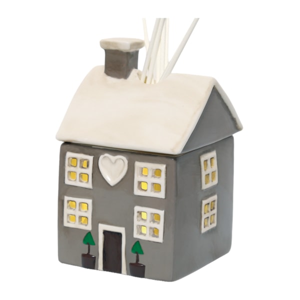 LED Grey Country Cottage Reed Diffuser