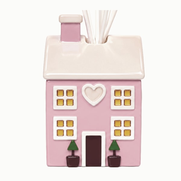 LED Pink Country Cottage Reed Diffuser
