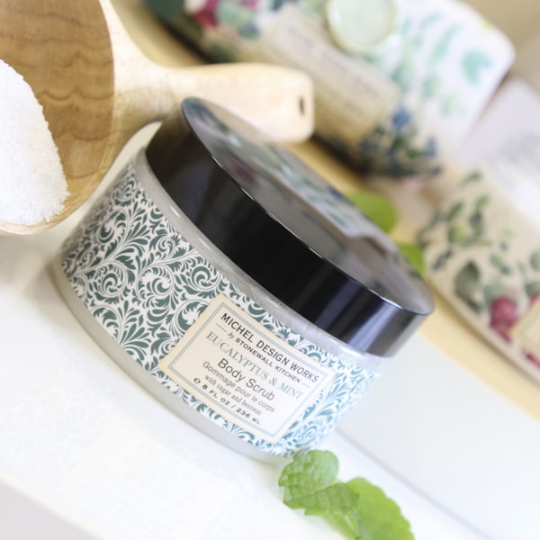 Eucalyptus & Mint Body Scrub by Michel Design Works Eucalyptus & Mint Body Scrub by Michel Design Works