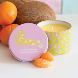 Care Bears Mandarin & Coconut Tin Candle