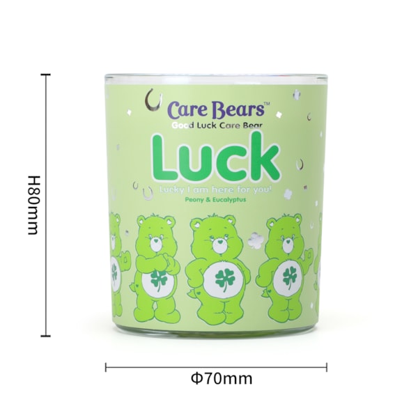 Care Bears Peony & Eucalyptus Glass Candle Care Bears Peony & Eucalyptus Glass Candle