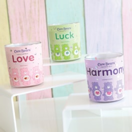 Care Bears Rose & Cherry Glass Candle