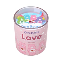 Care Bears Rose & Cherry Glass Candle