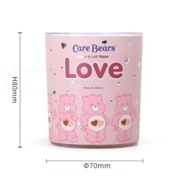 Care Bears Rose & Cherry Glass Candle Care Bears Rose & Cherry Glass Candle