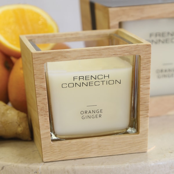 Orange Ginger Candle by French Connection 220g Orange Ginger Candle by French Connection 220g