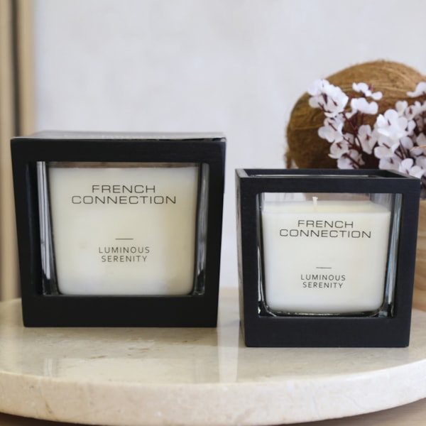 Luminous Serenity Candle by French Connection 220g