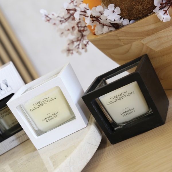 The Wooden Collection Candles Set by French Connection 3 X 55G