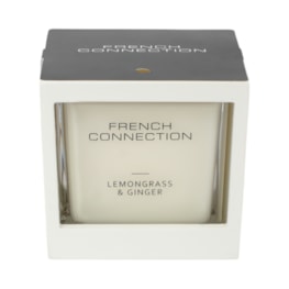Lemongrass & Ginger Candle by French Connection 495G Lemongrass & Ginger Candle by French Connection 495G