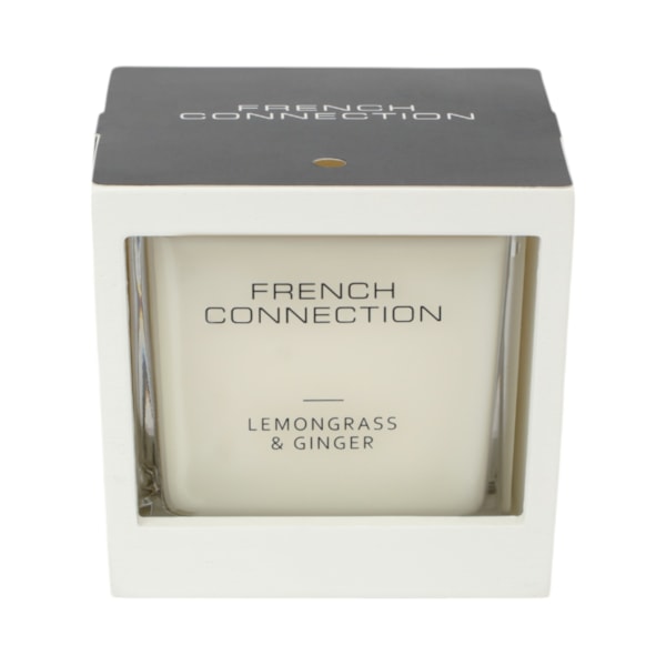 Lemongrass & Ginger Candle by French Connection 495G Lemongrass & Ginger Candle by French Connection 495G