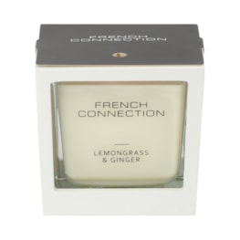 Lemongrass & Ginger Candle by French Connection 220g Lemongrass & Ginger Candle by French Connection 220g