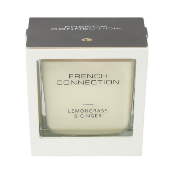 Lemongrass & Ginger Candle by French Connection 220g Lemongrass & Ginger Candle by French Connection 220g