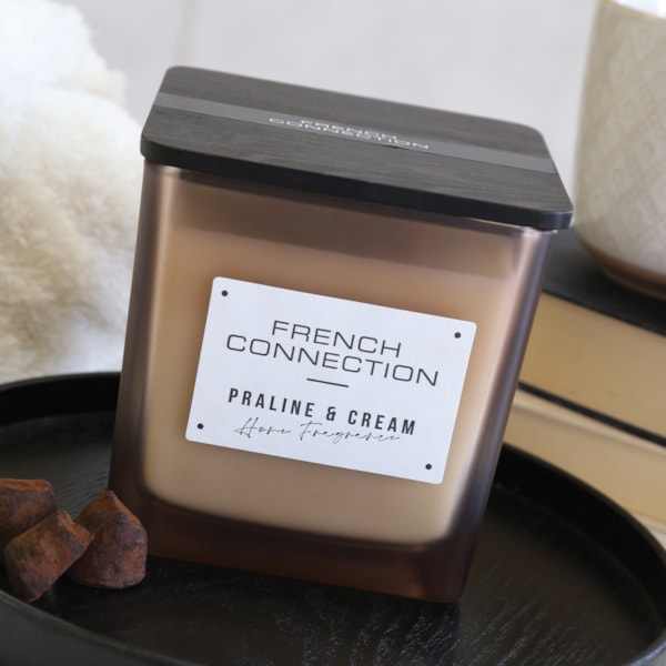 Praline & Cream Candle by French Connection 800g
