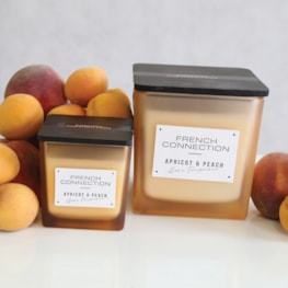 Apricot & Peach Candle by French Connection 220g Apricot & Peach Candle by French Connection 220g