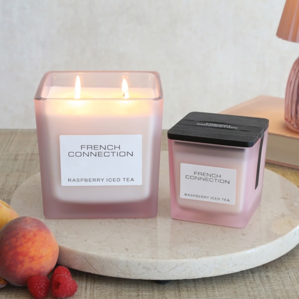 Raspberry Iced Tea Candle by French Connection 220g