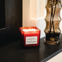 Ruby Cherry & Merlot Candle by French Connection 800g Ruby Cherry & Merlot Candle by French Connection 800g