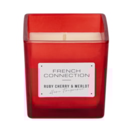 Ruby Cherry & Merlot Candle by French Connection 220g Ruby Cherry & Merlot Candle by French Connection 220g