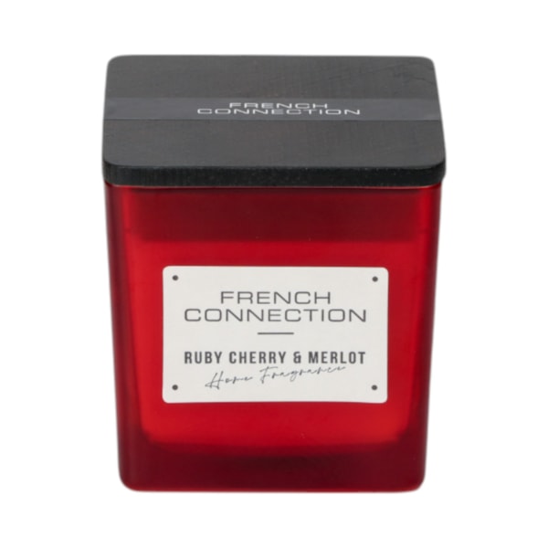 Ruby Cherry & Merlot Candle by French Connection 220g Ruby Cherry & Merlot Candle by French Connection 220g