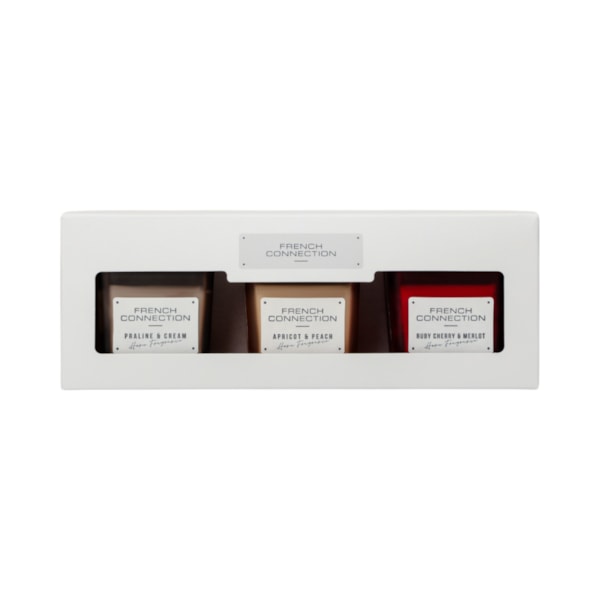 Autumn Collection Trio of Candles Set by French Connection 3 X 55g Autumn Collection Trio of Candles Set by French Connection 3 X 55g